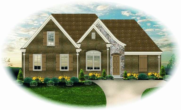 House Plan House Plan #7297 Front Elevation