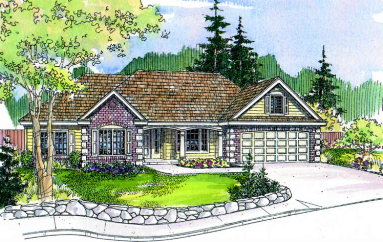 House Plan House Plan #732 Front Elevation
