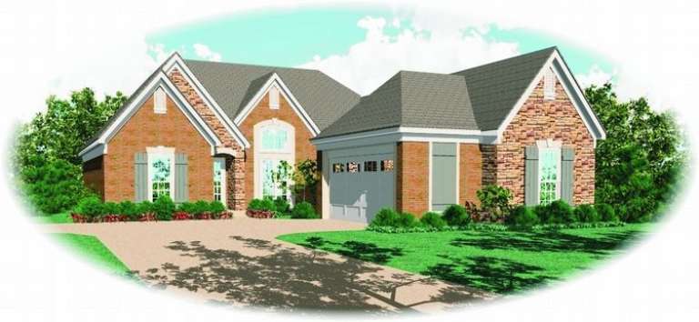 House Plan House Plan #7332 Front Elevation