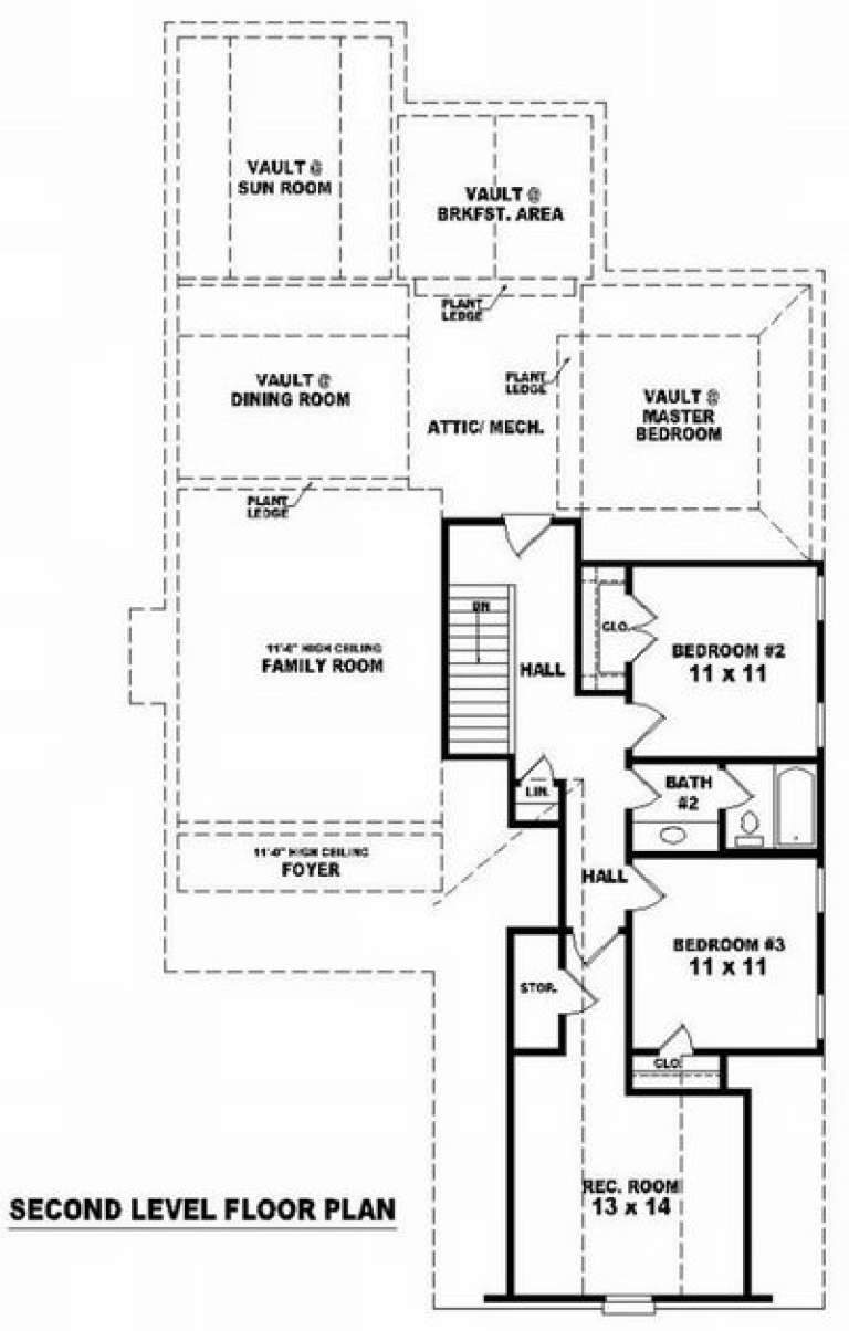 House Plan House Plan #7362 Drawing 2