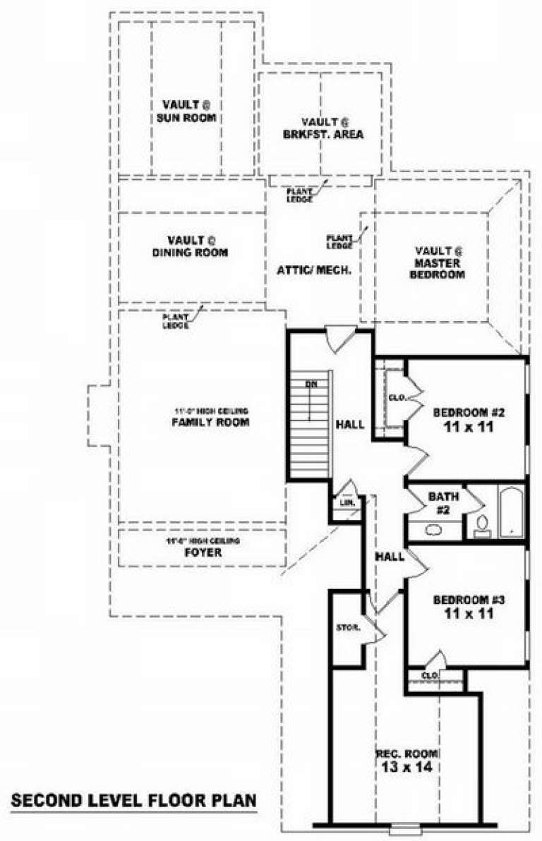 House Plan House Plan #7363 Drawing 2