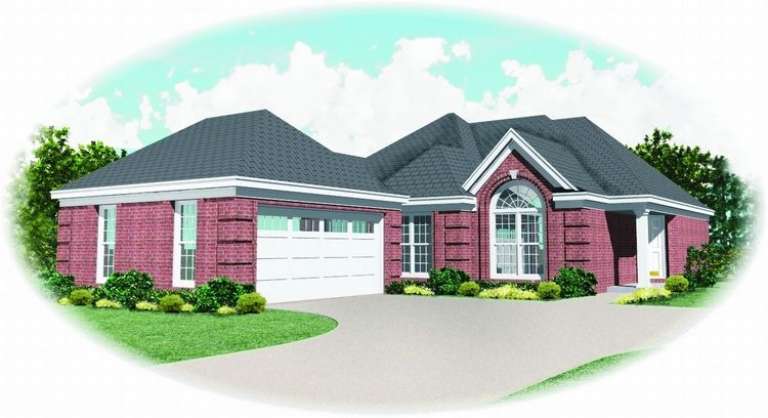 House Plan House Plan #7390 Front Elevation
