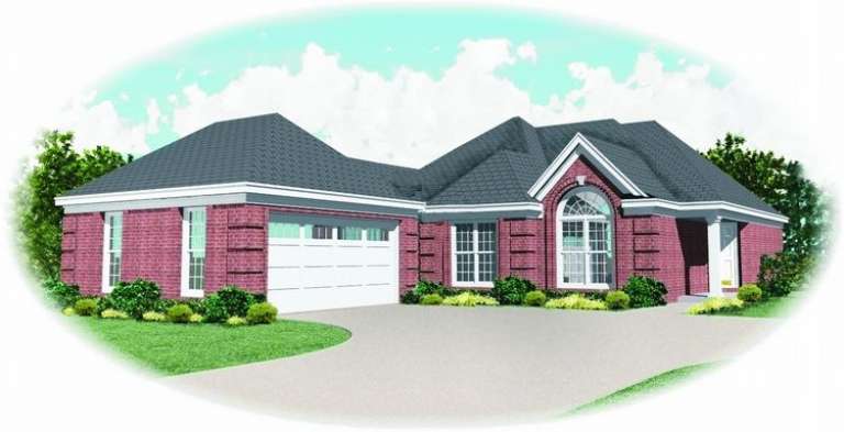 House Plan House Plan #7391 Front Elevation