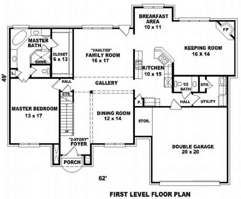 House Plan House Plan #7445 Drawing 1