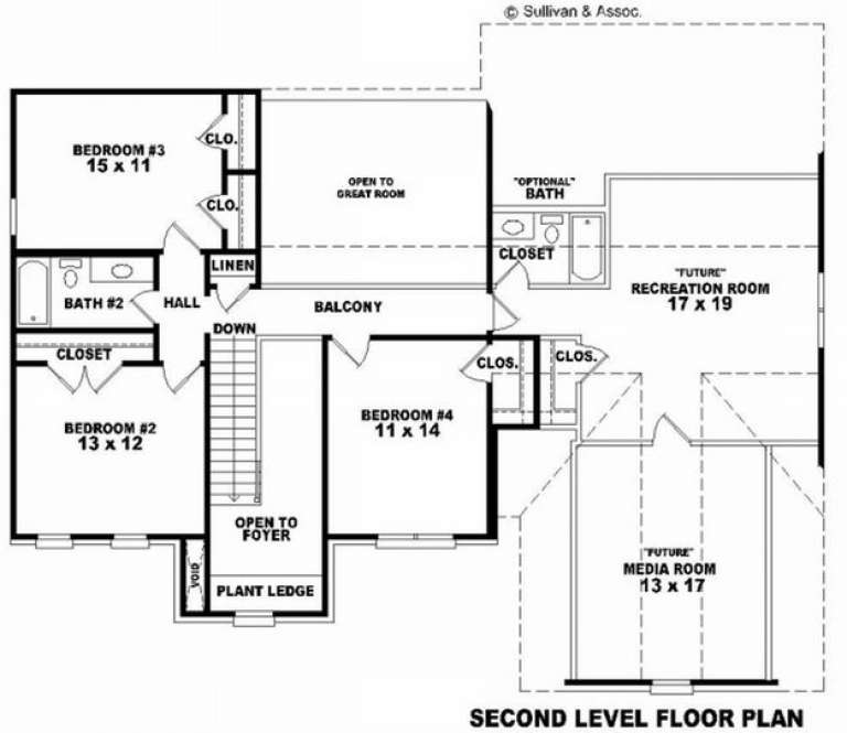 House Plan House Plan #7464 Drawing 2