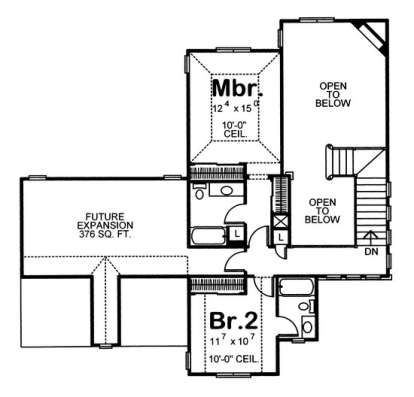 Floorplan 2 for House Plan #402-01053