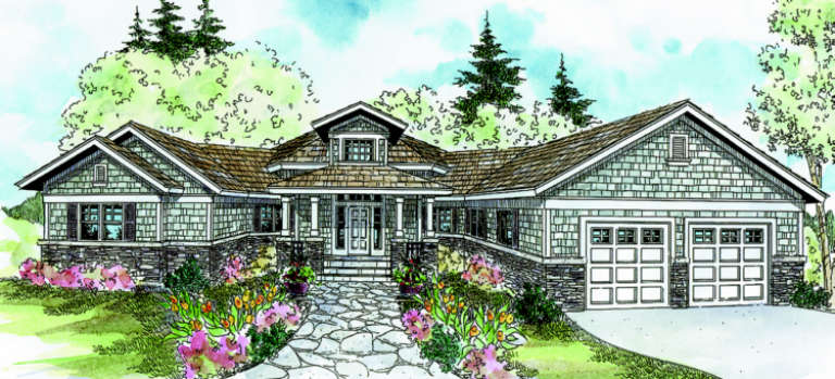 House Plan House Plan #752 Front Elevation