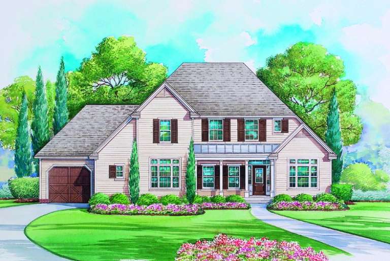 House Plan House Plan #7550 Front Elevation