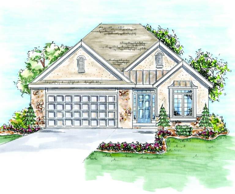 House Plan House Plan #7856 Front Elevation