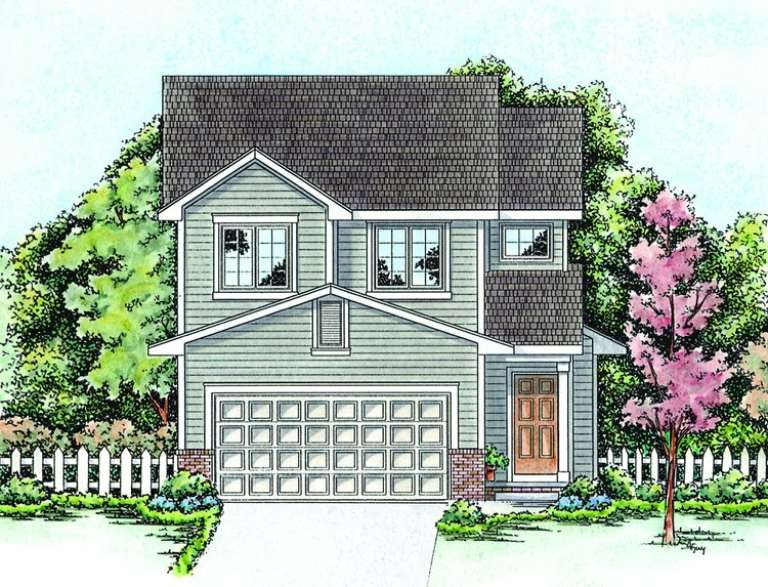 House Plan House Plan #7860 Front Elevation