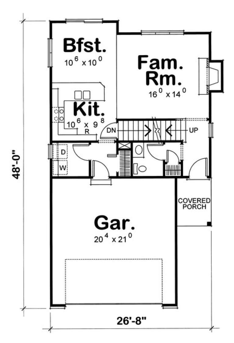 House Plan House Plan #7860 Drawing 1