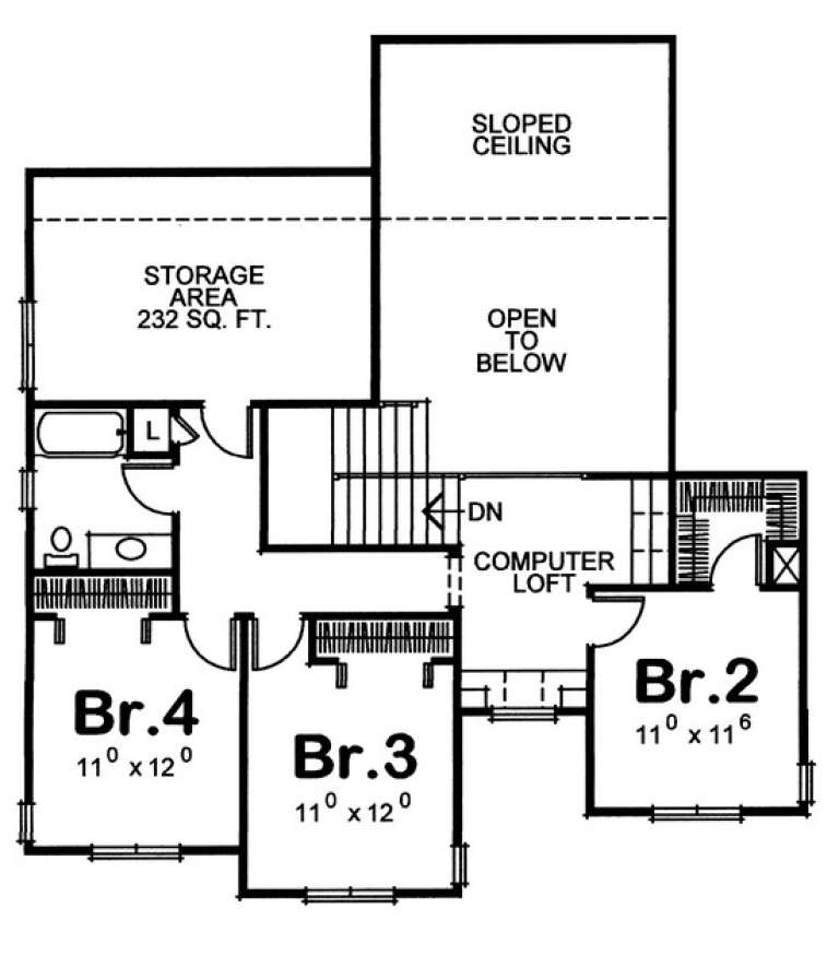 House Plan House Plan #7864 Drawing 2