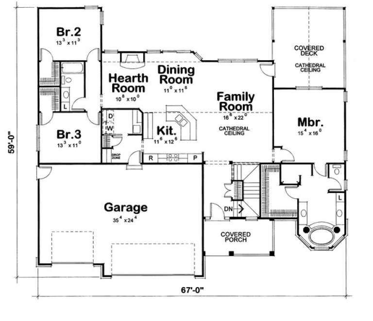 House Plan House Plan #7875 Drawing 2