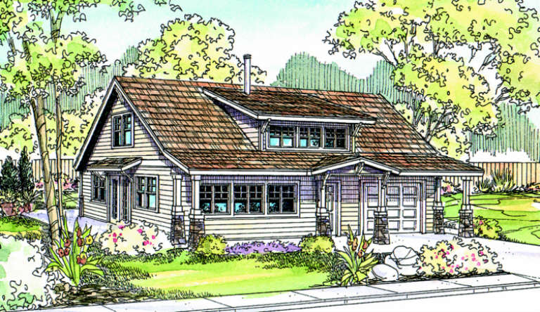 House Plan House Plan #831 Front Elevation