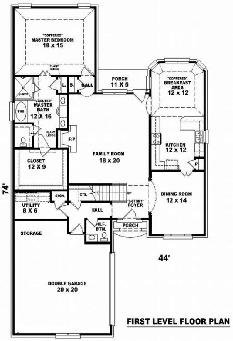 House Plan House Plan #8378 Drawing 1