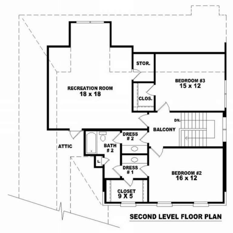 House Plan House Plan #8388 Drawing 2
