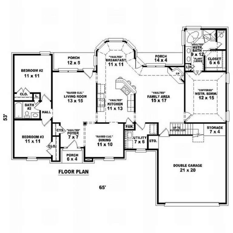 House Plan House Plan #8405 Drawing 1