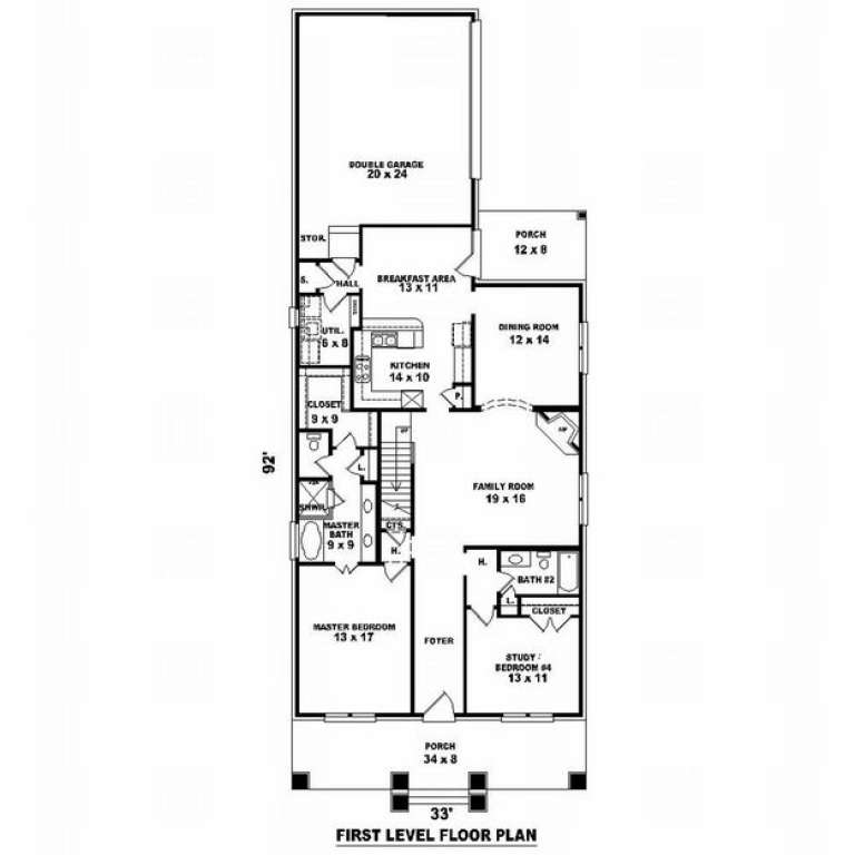 House Plan House Plan #8410 Drawing 1