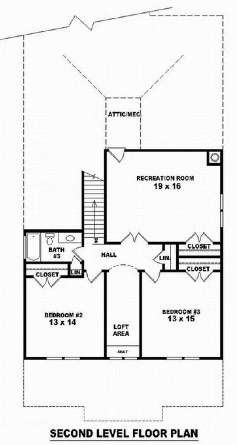 House Plan House Plan #8410 Drawing 2