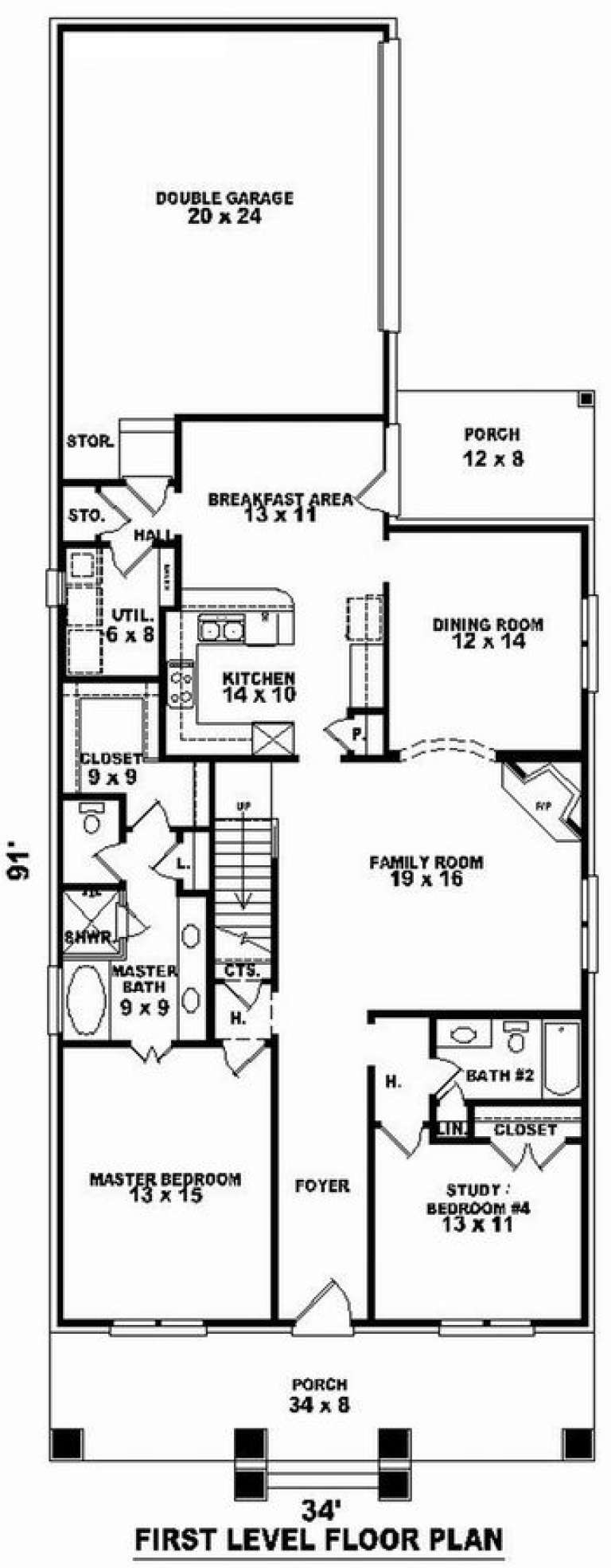House Plan House Plan #8414 Drawing 1