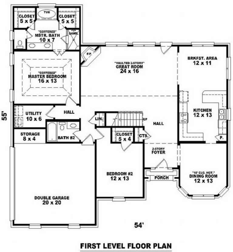 House Plan House Plan #8430 Drawing 1