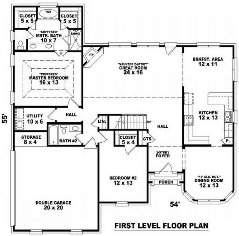 House Plan House Plan #8438 Drawing 1