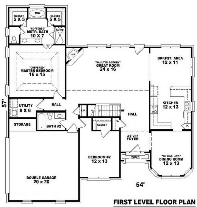 House Plan House Plan #8444 Drawing 1