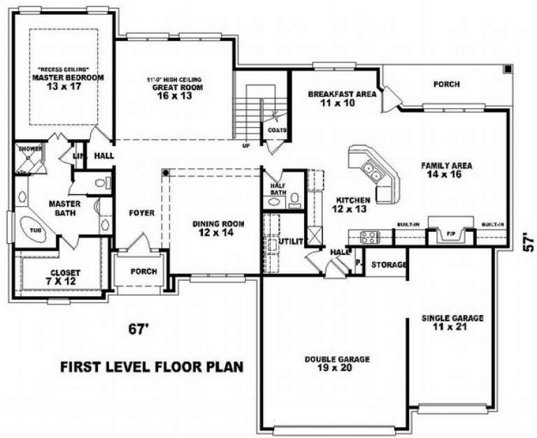 House Plan House Plan #8454 Drawing 1