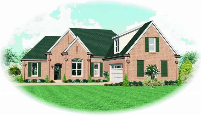 House Plan House Plan #8480 Front Elevation