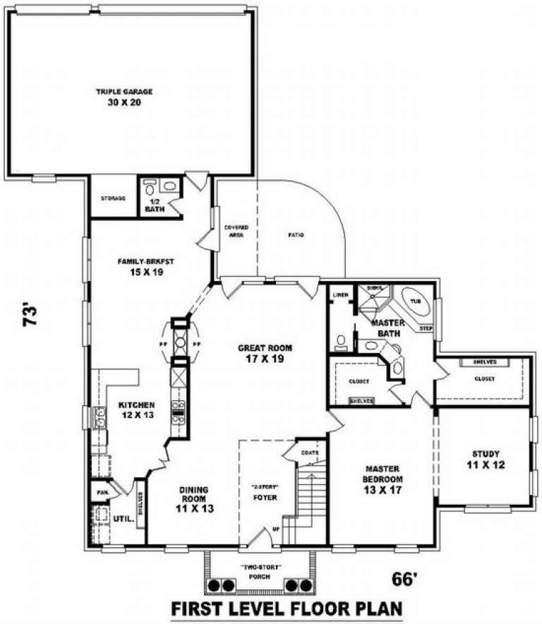 House Plan House Plan #8537 Drawing 1