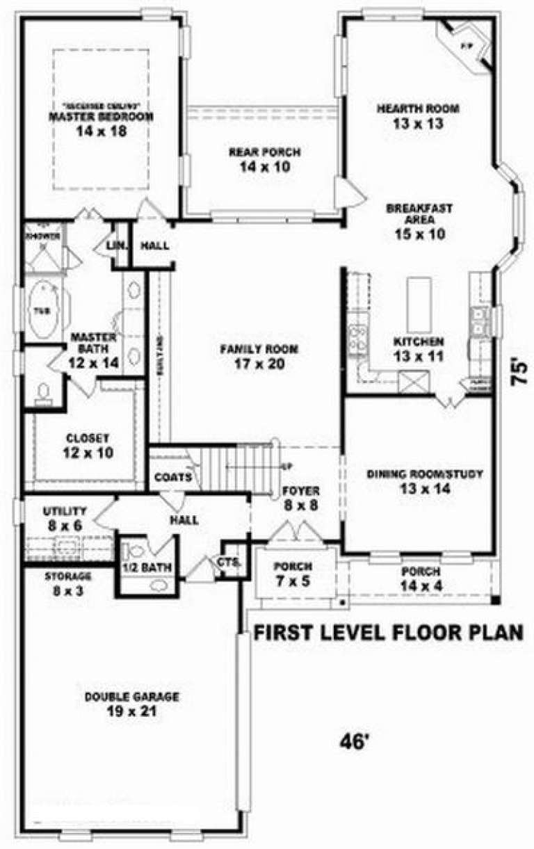 House Plan House Plan #8553 Drawing 1