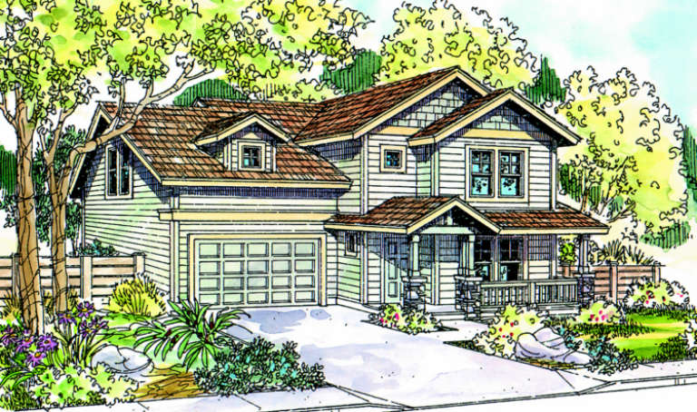 House Plan House Plan #859 Front Elevation