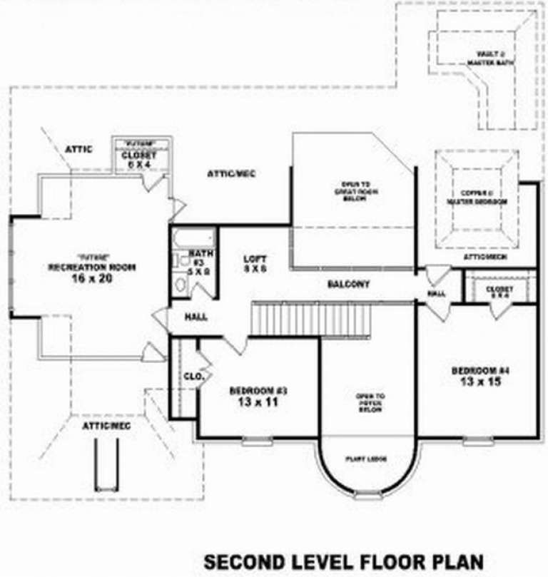 House Plan House Plan #8590 Drawing 2