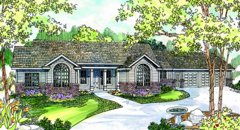 House Plan House Plan #861 Front Elevation