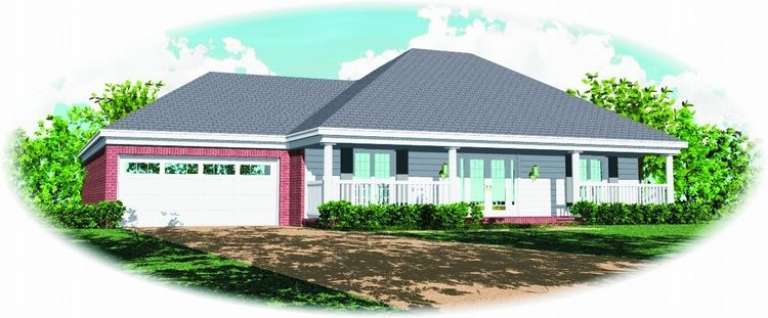 House Plan House Plan #8627 Front Elevation