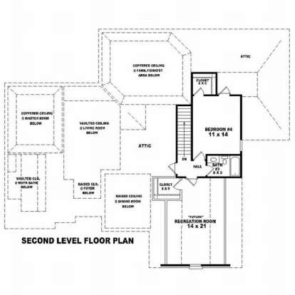 Floorplan 2 for House Plan #053-01246
