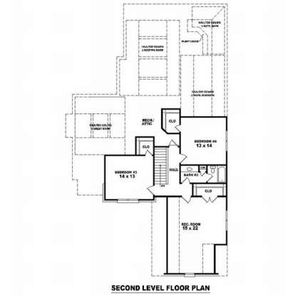 Floorplan 2 for House Plan #053-01269
