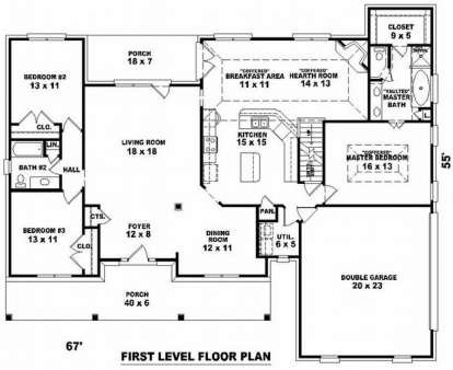 Floorplan 2 for House Plan #053-01321