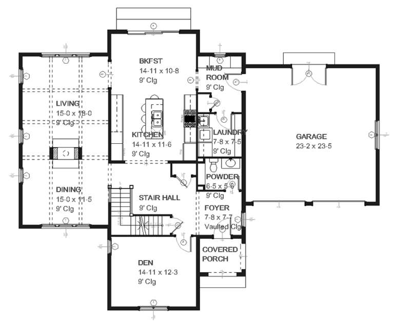 House Plan House Plan #8843 Drawing 1