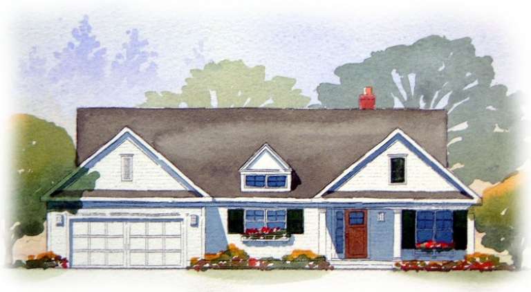 House Plan House Plan #8877 Front Elevation