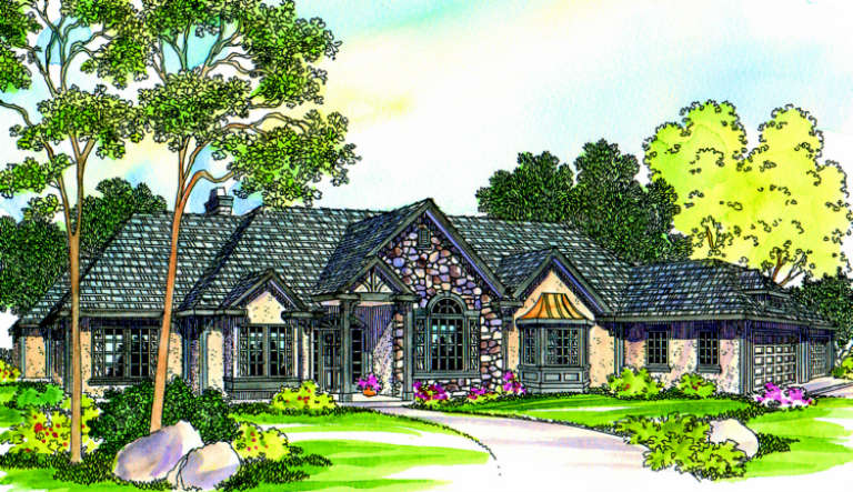House Plan House Plan #888 Front Elevation