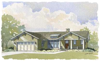 Country House Plan #1637-00061 Elevation Photo
