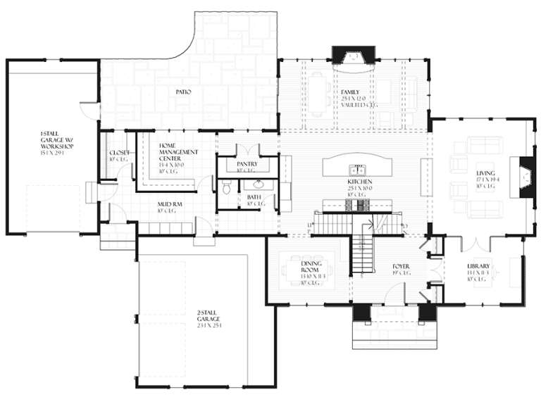 House Plan House Plan #8914 Drawing 1