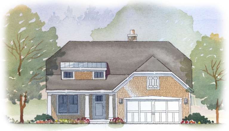 House Plan House Plan #8917 Front Elevation