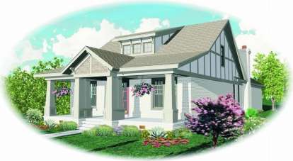 Craftsman House Plan #053-01362 Elevation Photo