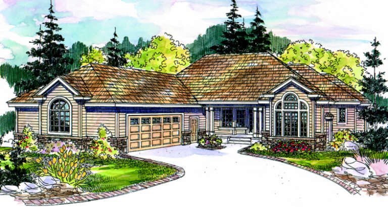 House Plan House Plan #905 Front Elevation