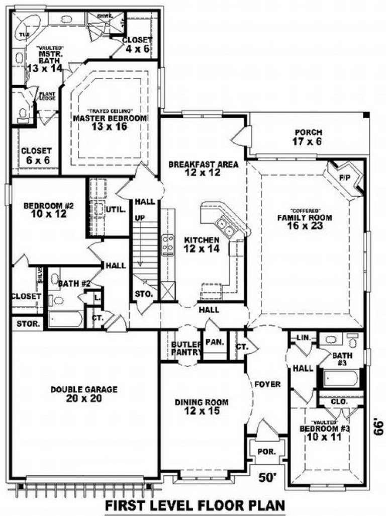 House Plan House Plan #9058 Drawing 1