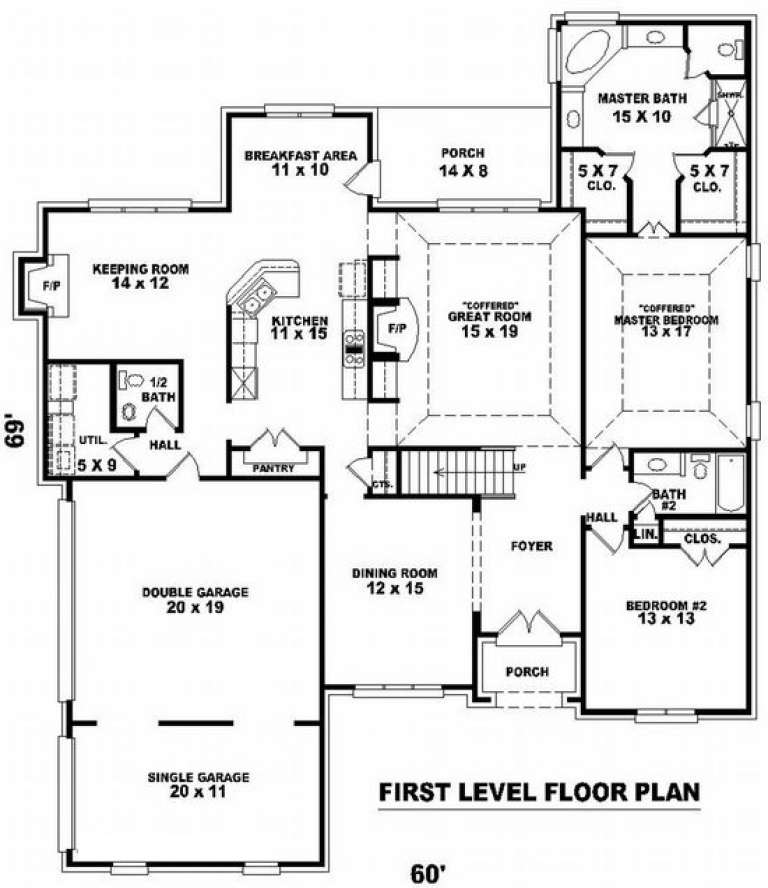 House Plan House Plan #9074 Drawing 1