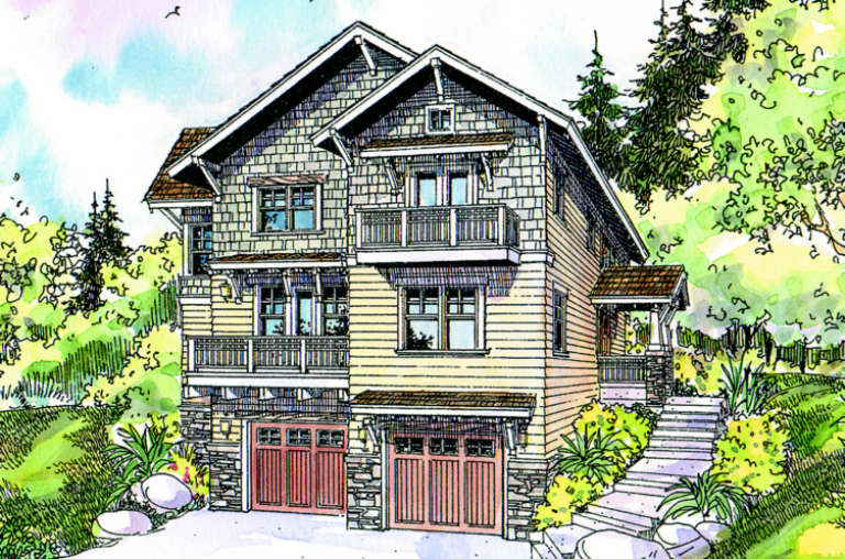 House Plan House Plan #911 Front Elevation