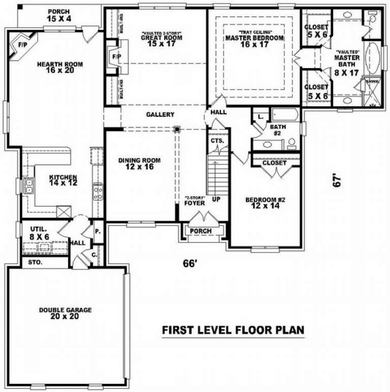 House Plan House Plan #9150 Drawing 1